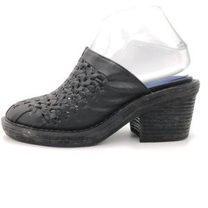 Jeffrey Campbell Woven Slide Mules